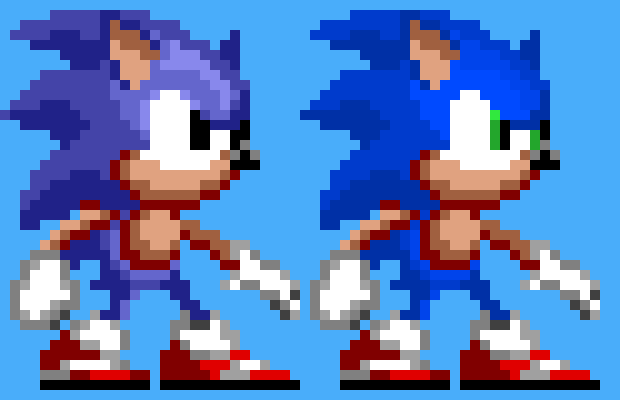Sonic 1 Beta Sprite
