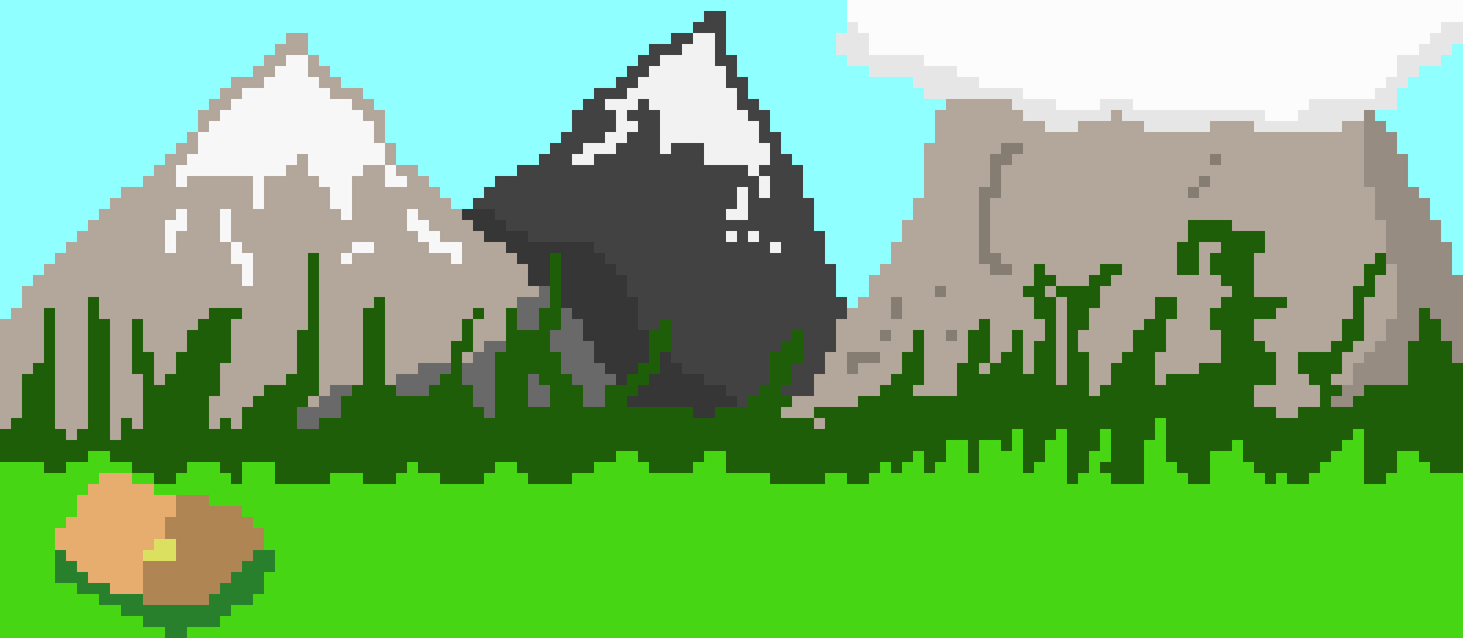 [9664c4] Mountains from the hill by Kelca
