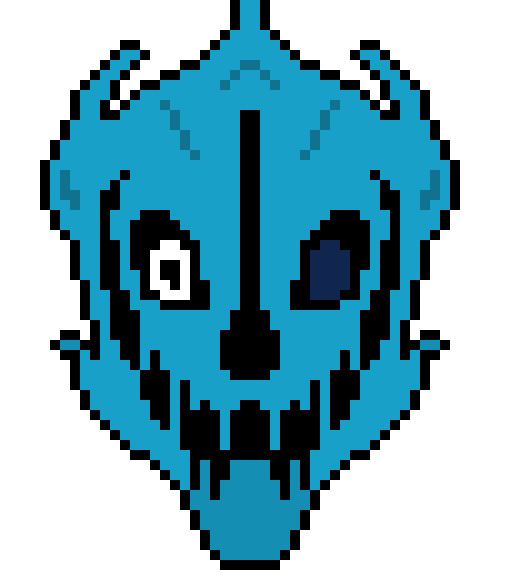 Floodtale (my AU) Gaster Blaster Sprite