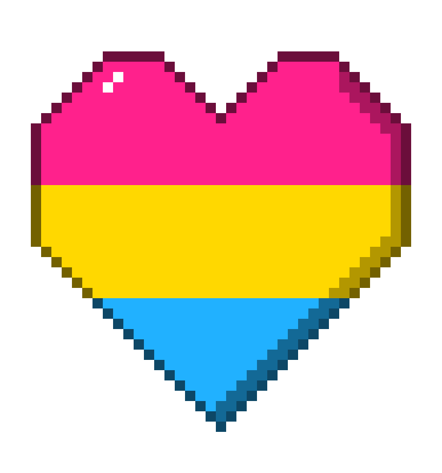 [6bca1d] Pan Pride Heart
