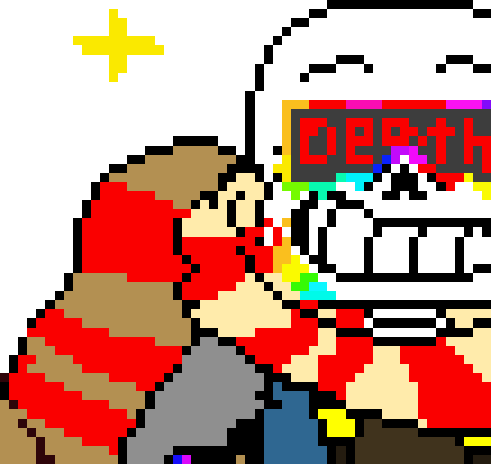 [0f7191] Resets and summons tunnel bear on dust ink and all dust aus and they all get insta killed - Fresh!Ink sans