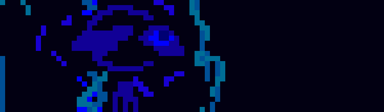 [c4145a] Hello blue man.