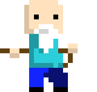 [a642b4] Old Man Lunge 2