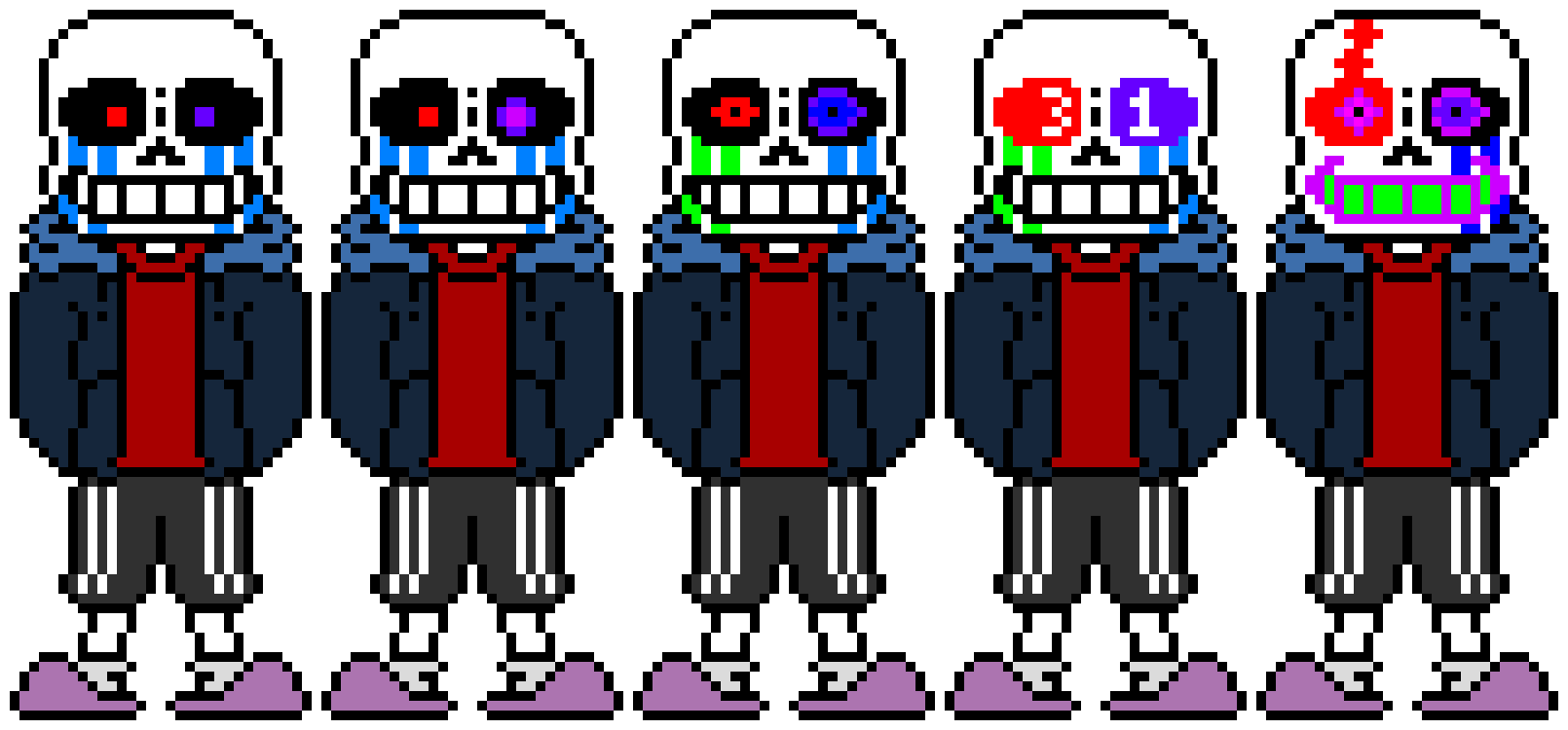 Matrix Sans Phases 1-5