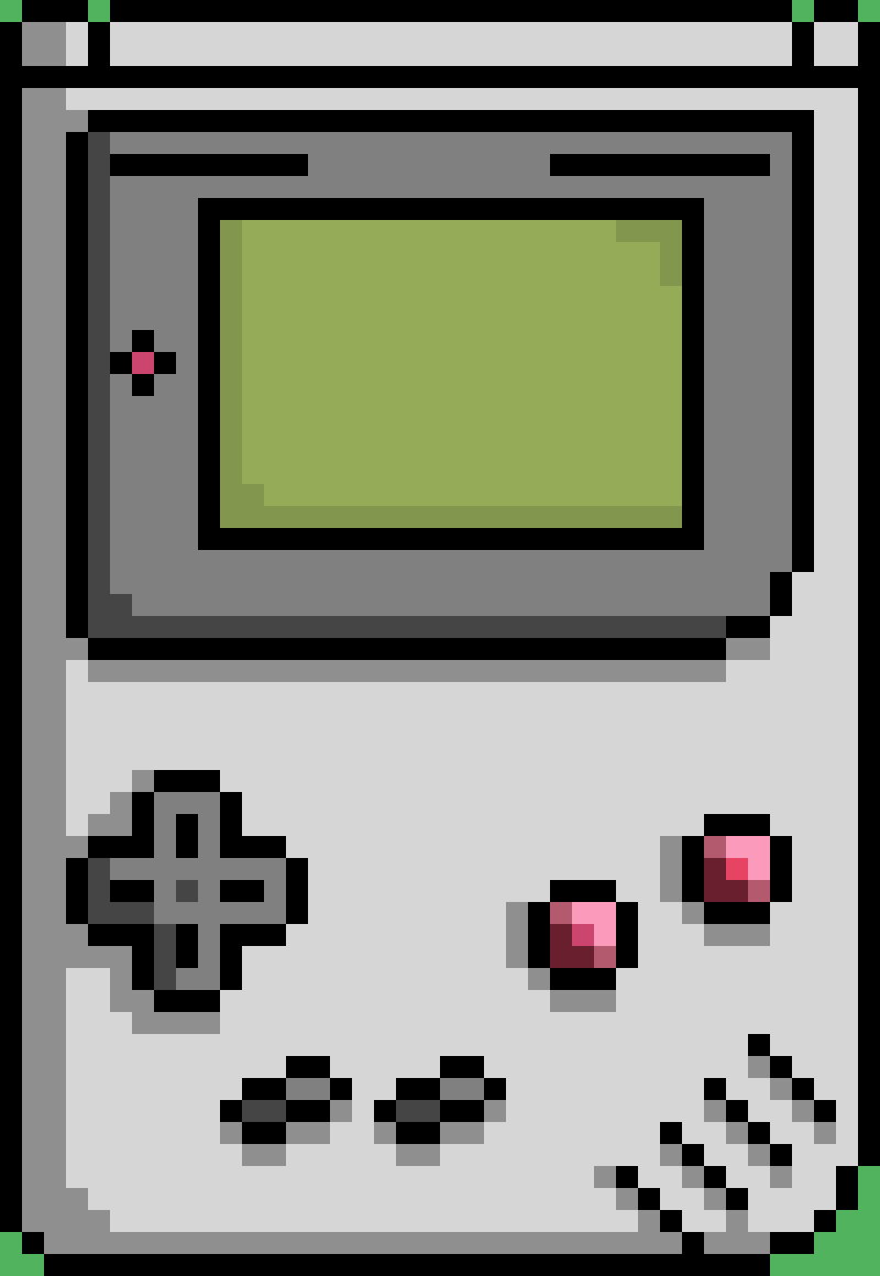 [43a175] Gameboy Pixel Art Hi Res