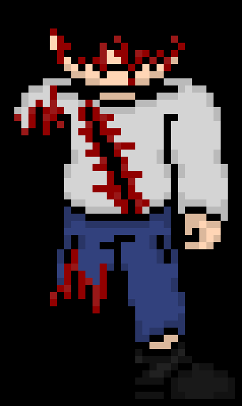 [57dac4] *he casually does a thumbs up then kicks him in the spine*