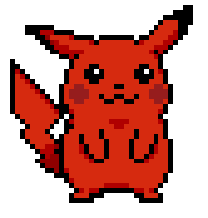 [9664c4] Pikachu-red