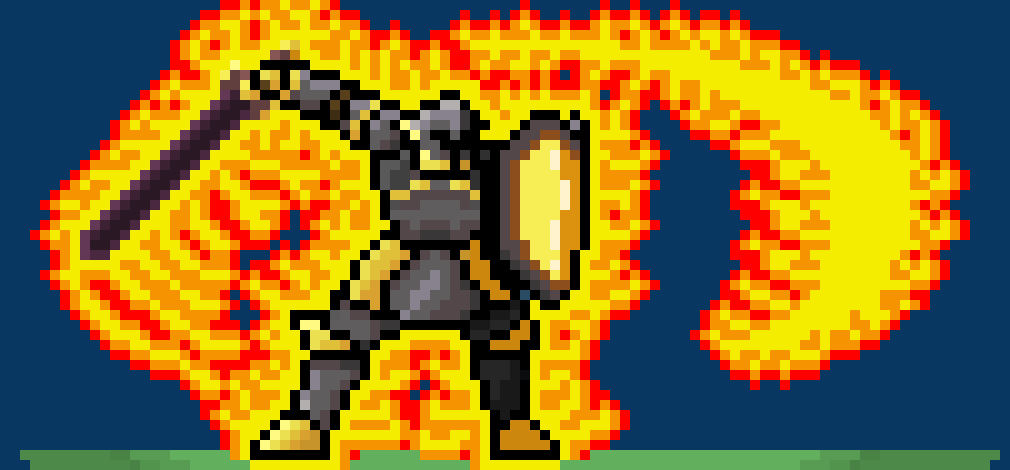 [32284a] *Jimmy gets back up before sending a firey slash at parting*