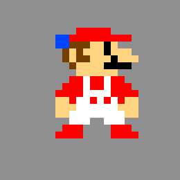 [c7c89d] Mario as boyfriend but in Mario bros style.