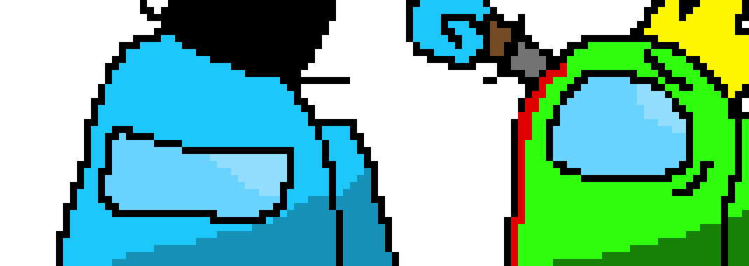 [806987] Much scared i am -Cyan and Lime