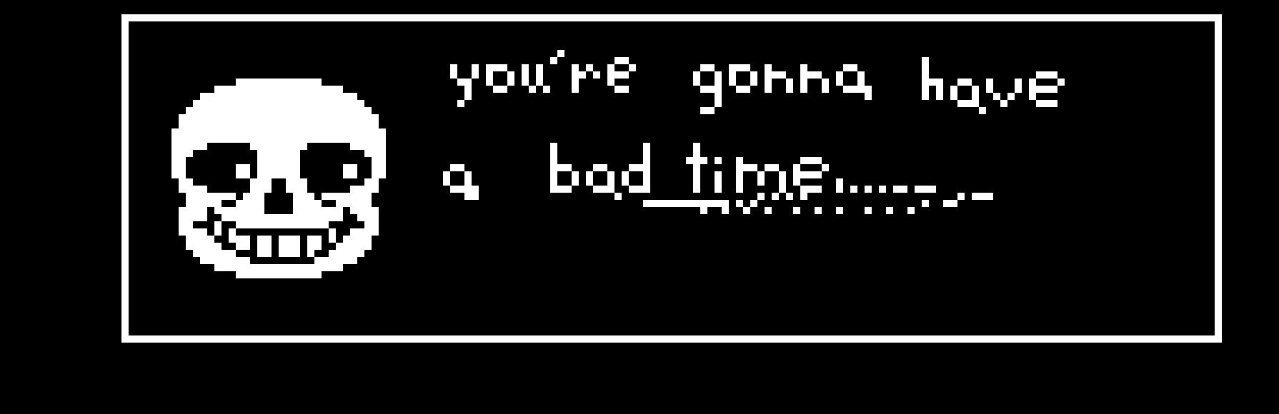 [004fe9] Sans Undertale Talking