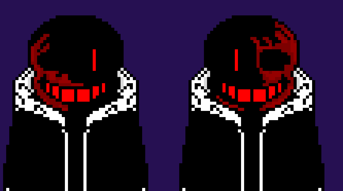 [b63bdb] *they both talk at the same time* Divided: KILLING QUICKENS THE PAIN Rebooted: KILLING EASES THE PAIN