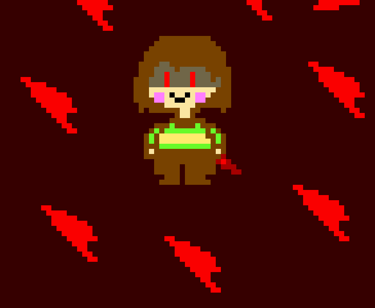 [53a360] Sends knives at sans *
