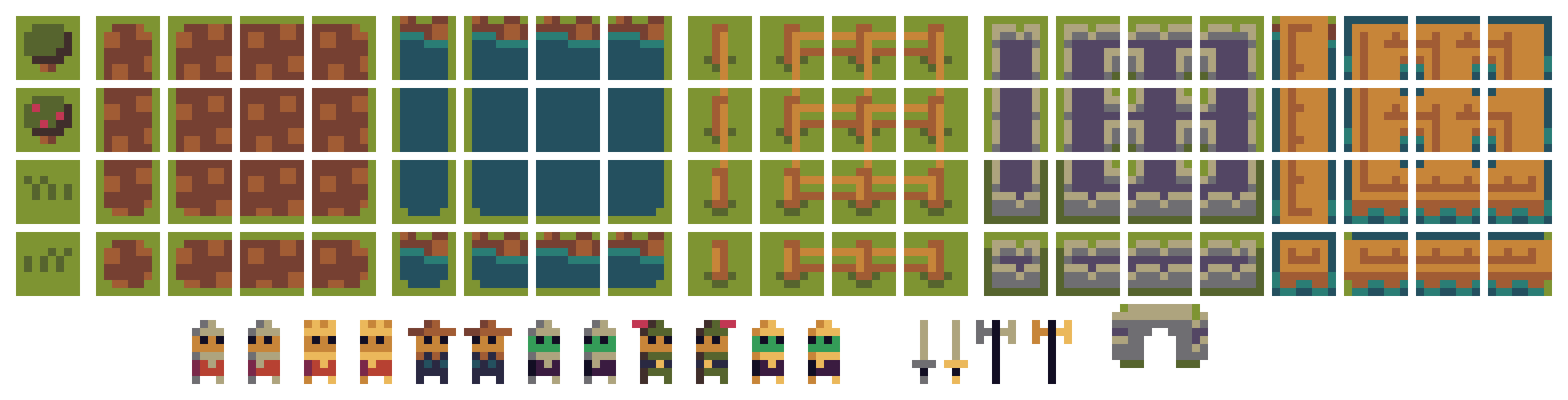 [722a74] 8x8 RPG