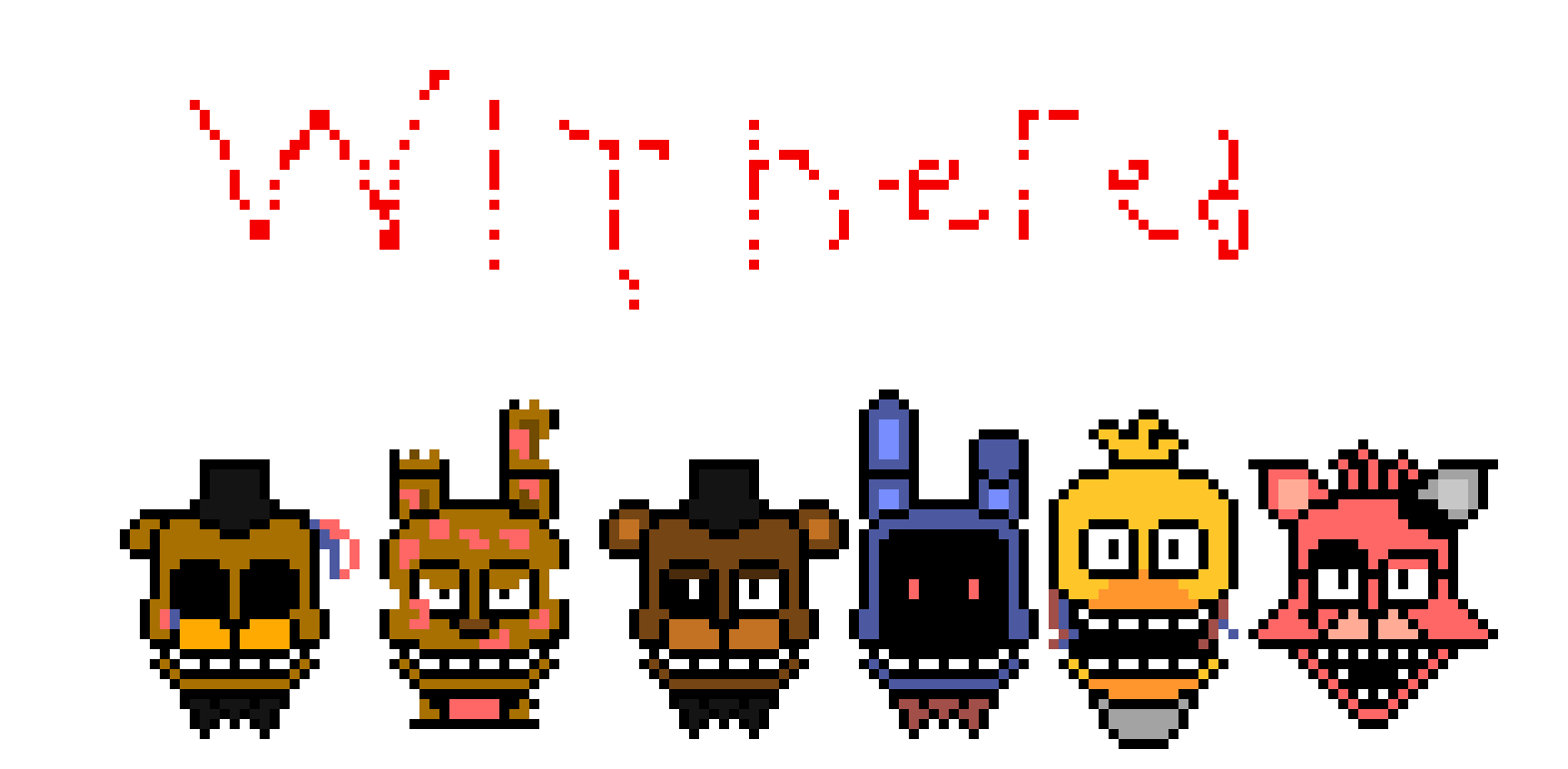 FNAF 2 Un-Withereds Sprites
