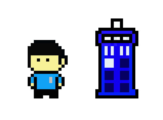 [9664c4] Spock and The Tardis