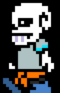 [11a9d7] -distrust have returned with bacon and eggs covered on his face- (i am eating breakfast only today) Is it safe now? -Distrust!Sans