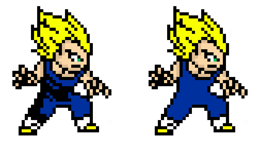 Vegeta Sprites (Edited)