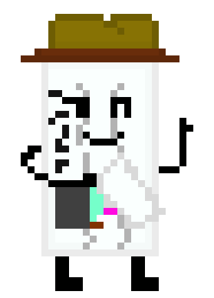 [cd40dc] Newspaper Sprite