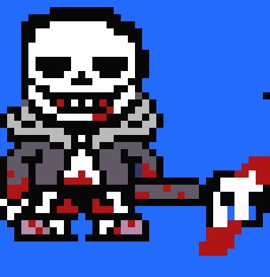 [b7db12] imma make this out of the sans figure you gave me k-amongus man
