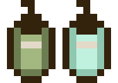 [9b9cad] Bottle Pixel Art