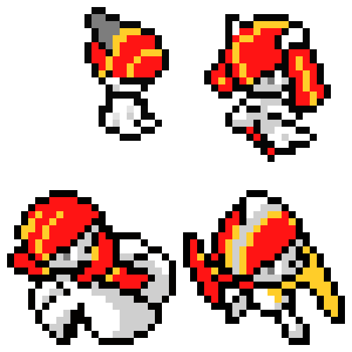 [9664c4] Alternate Ralts Chain ( Red and Gold)