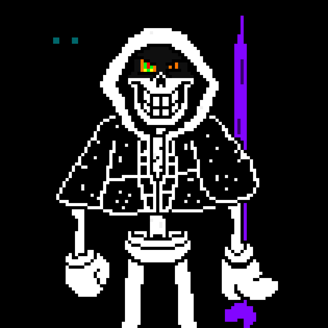 [66635a] DustBelief Papyrus (My Take 2, with a weapon this time) by Bill 1