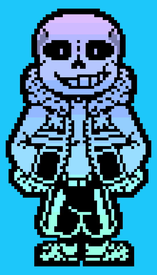 [6d13aa] Outertale Sans Sprite By PDG
