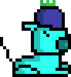 [f01503] Blueberry Cow Sitting 1