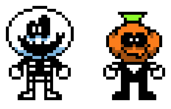 [ba8bf0] ITS SPOOKY MONTH GUYS!-Skid and Pump