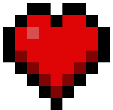 [811747] Minecraft heart