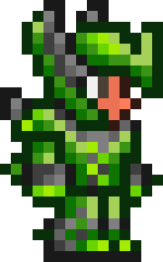 [ff2f9a] terraria chlorophyte armour 2