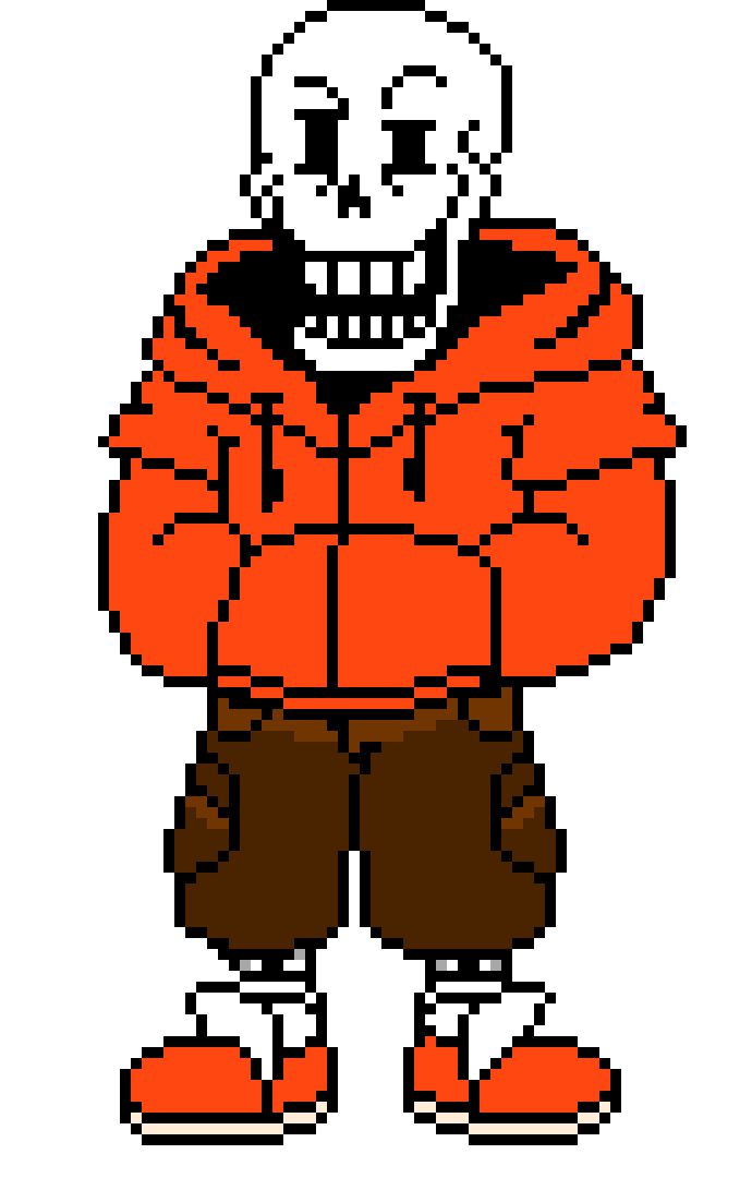 [9664c4] AZ!Underswap Team switched model Papyrus