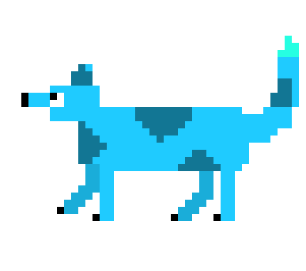 [0ef2c1] The blue wolf