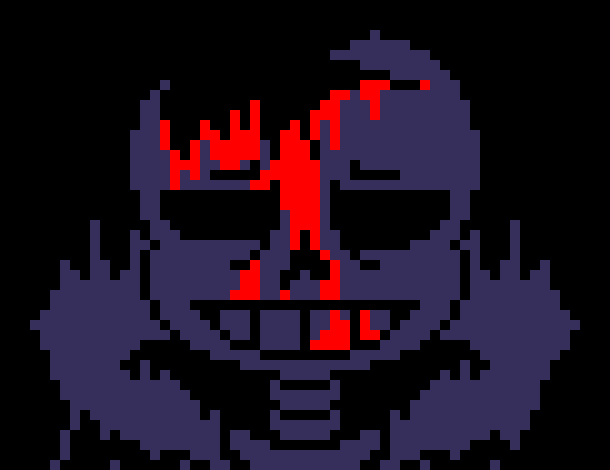 [7ce906] *(He's already out the door.) -HorrorTale Sans