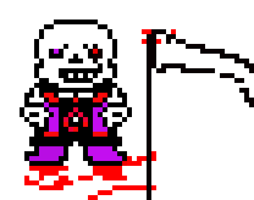 [5cda47] GraveTale Ghost Sans and GasterBlaster