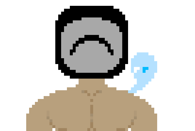 [45a4d0] Oh, so you think this is SEXUAL then. It is LITERALLY just a realistically proportioned EZ sprite with the torso armor off. Does everyone seriously have to make everything sexual. It is JUST a sprite. Oh my fucking God. -BD