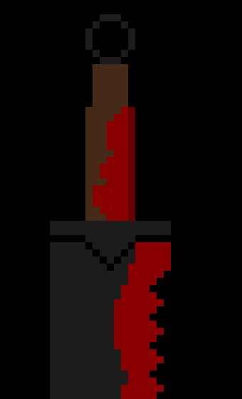 [b63bdb] *cuts Terror's arm off with his claymore, then wipes some of the blood with his hand and licks it off*
