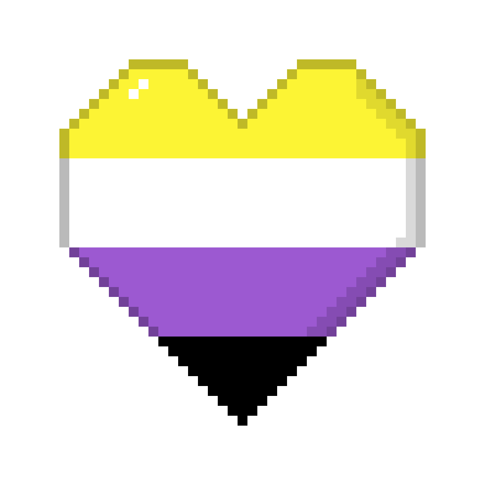 [5078f5] Non-Binary Pride Heart