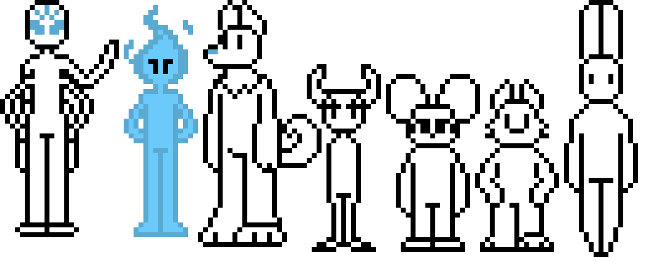 [390dcd] Undertale Sprite bases 2
