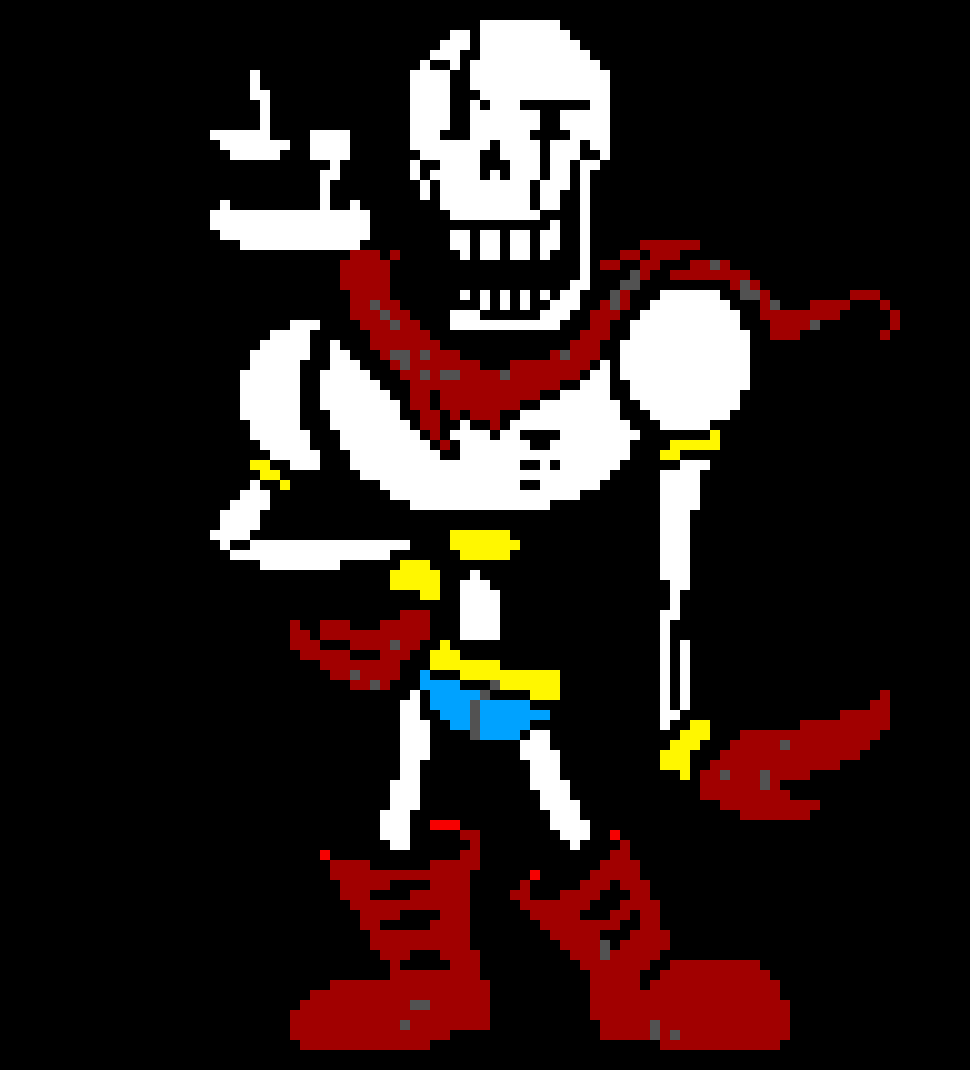 [e4f013] Undertale Papyrus sprite