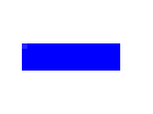 [9664c4] Horizontal Blue Rectangle