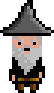 Pixel Wizard Black