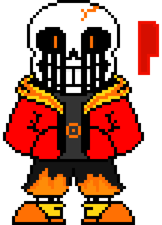 [5a2415] Flamez!KillerSans Sprite