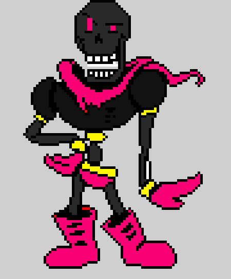 [55bfb1] Undertale Papyrus sprite