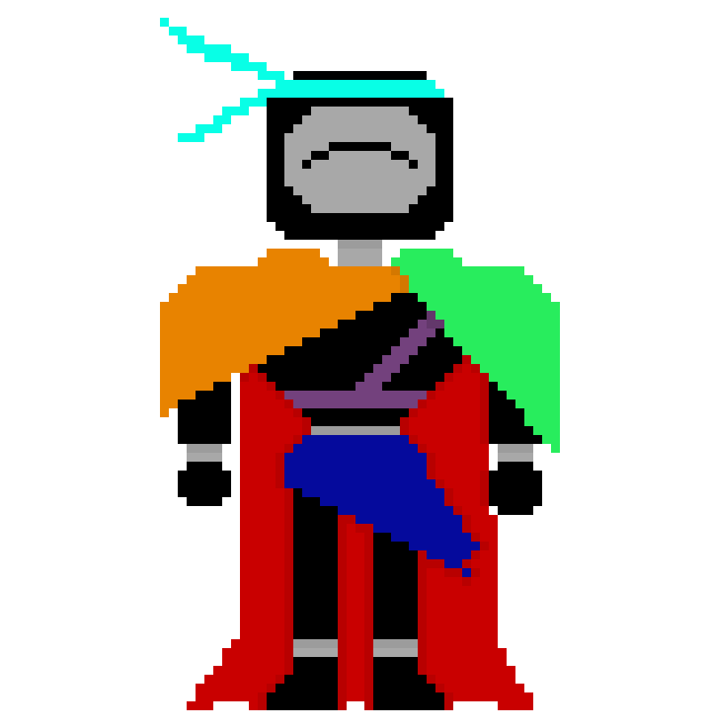 [2fcb16] *He sharpens His Javelin* time to go huntin........*He starts to patrol the forest*