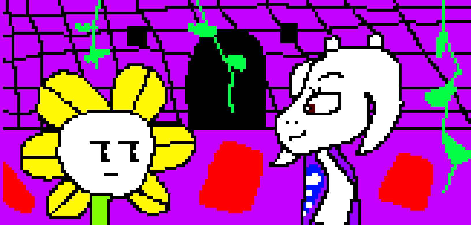 [0a4afc] Undertale: Toriel and Flowey
