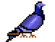 [9664c4] Pixel Pigeon