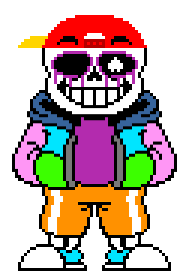 fresh sans without glasses sprite