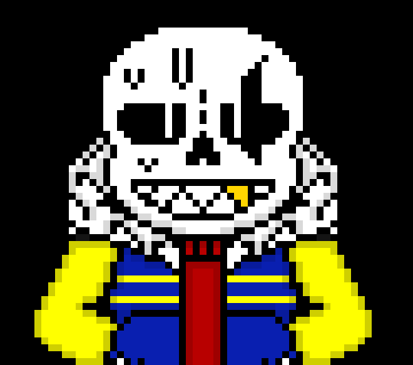 [b63bdb] . . . . i dunno whats worse, Papyrus or that thing..... 
